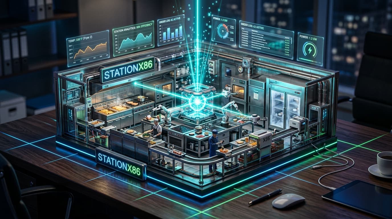 StationX86 3D Facility Overview
